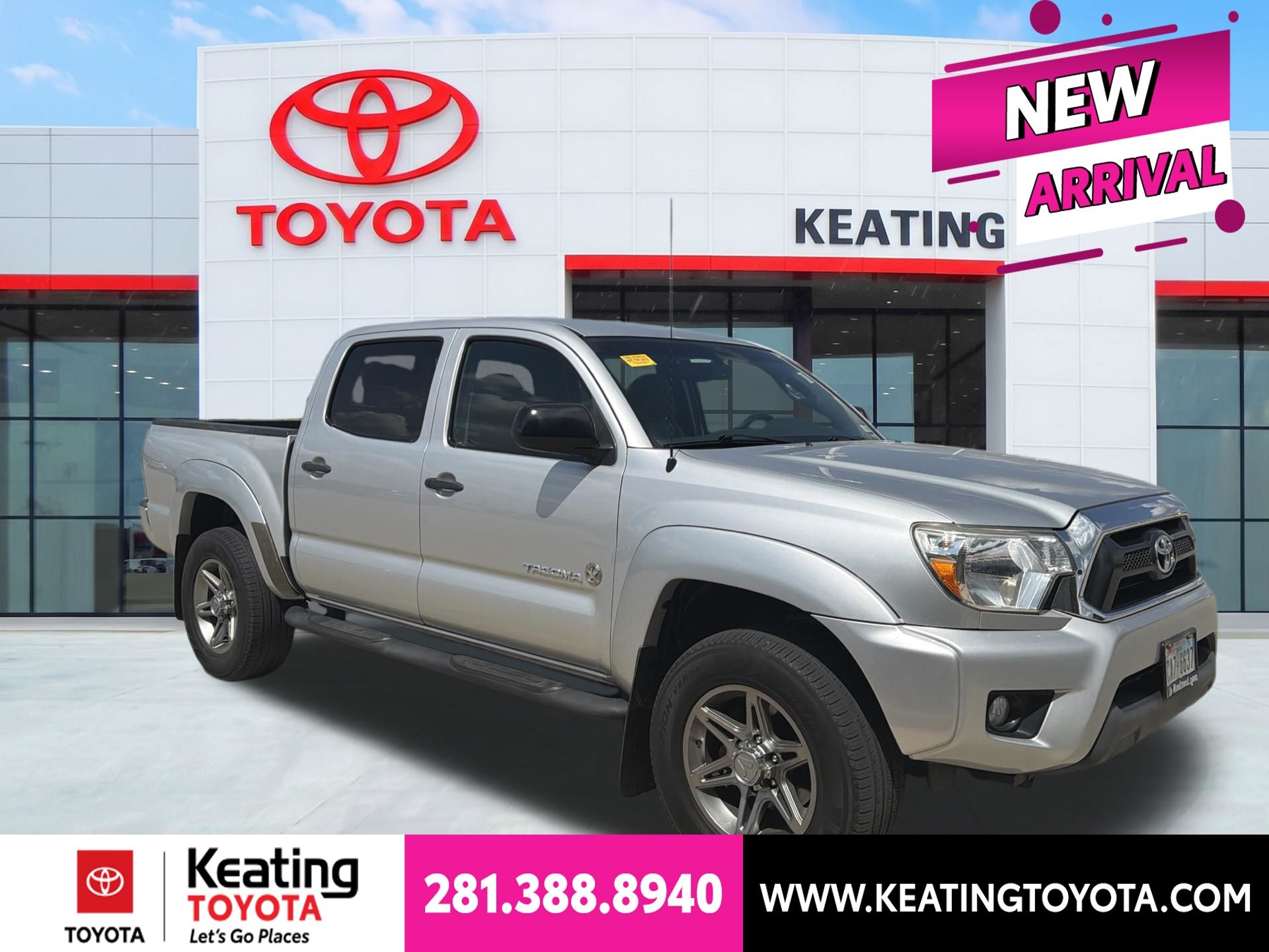 Silver Streak 2013 Toyota Tacoma Pickup Truck 4X2 5-Speed Automatic Overdrive