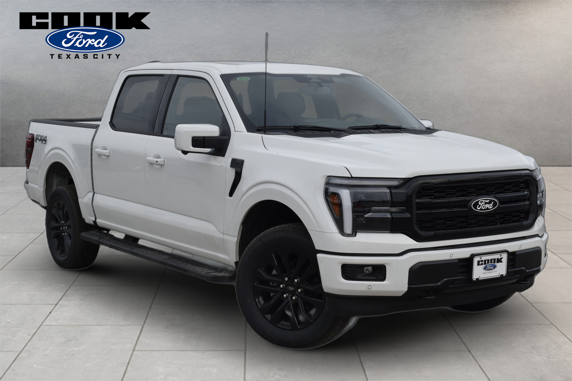 2026 Ford F-150 Lariat White at Cook Ford