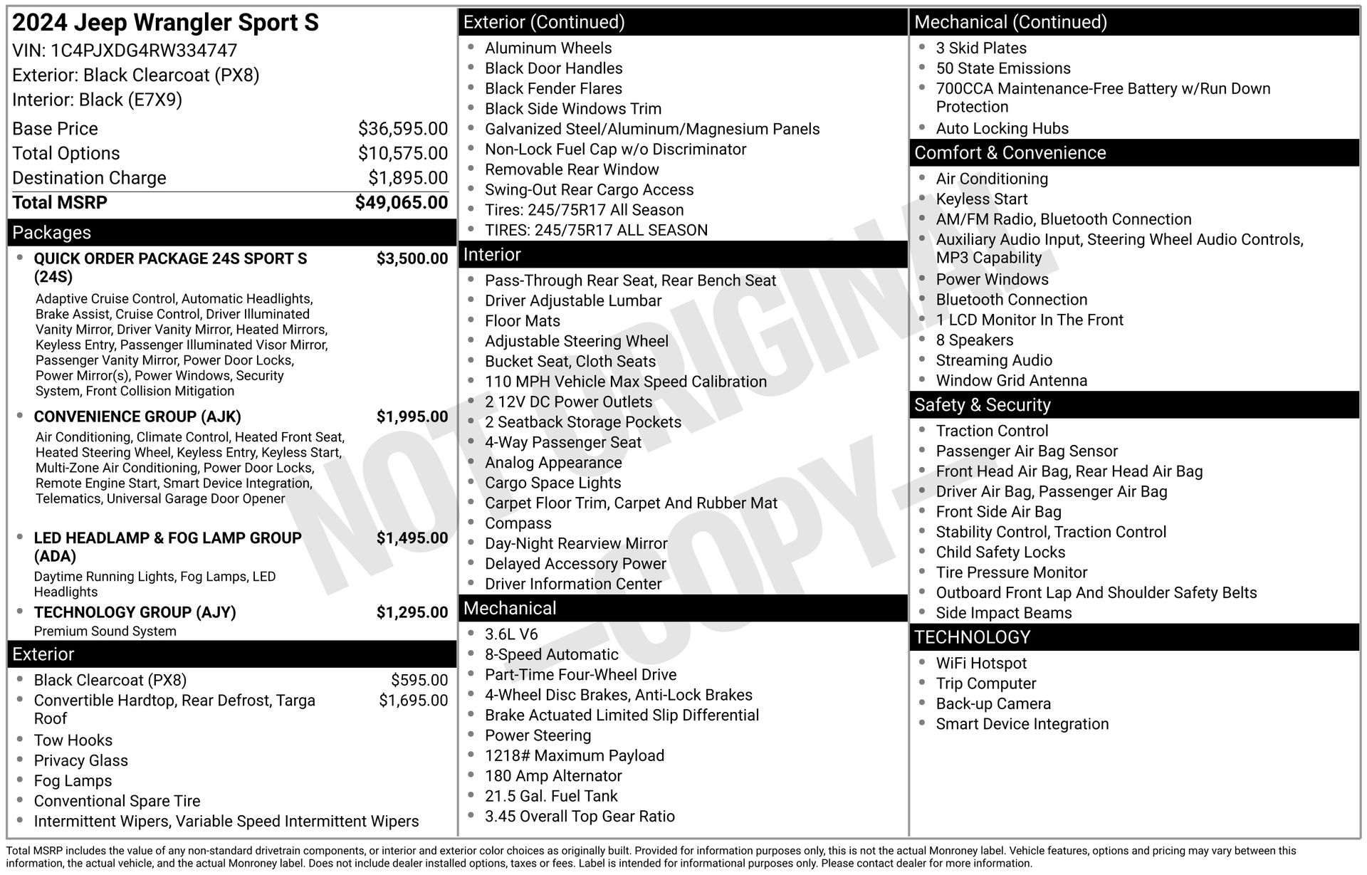 2024 JEEP WRANGLER - Image 3