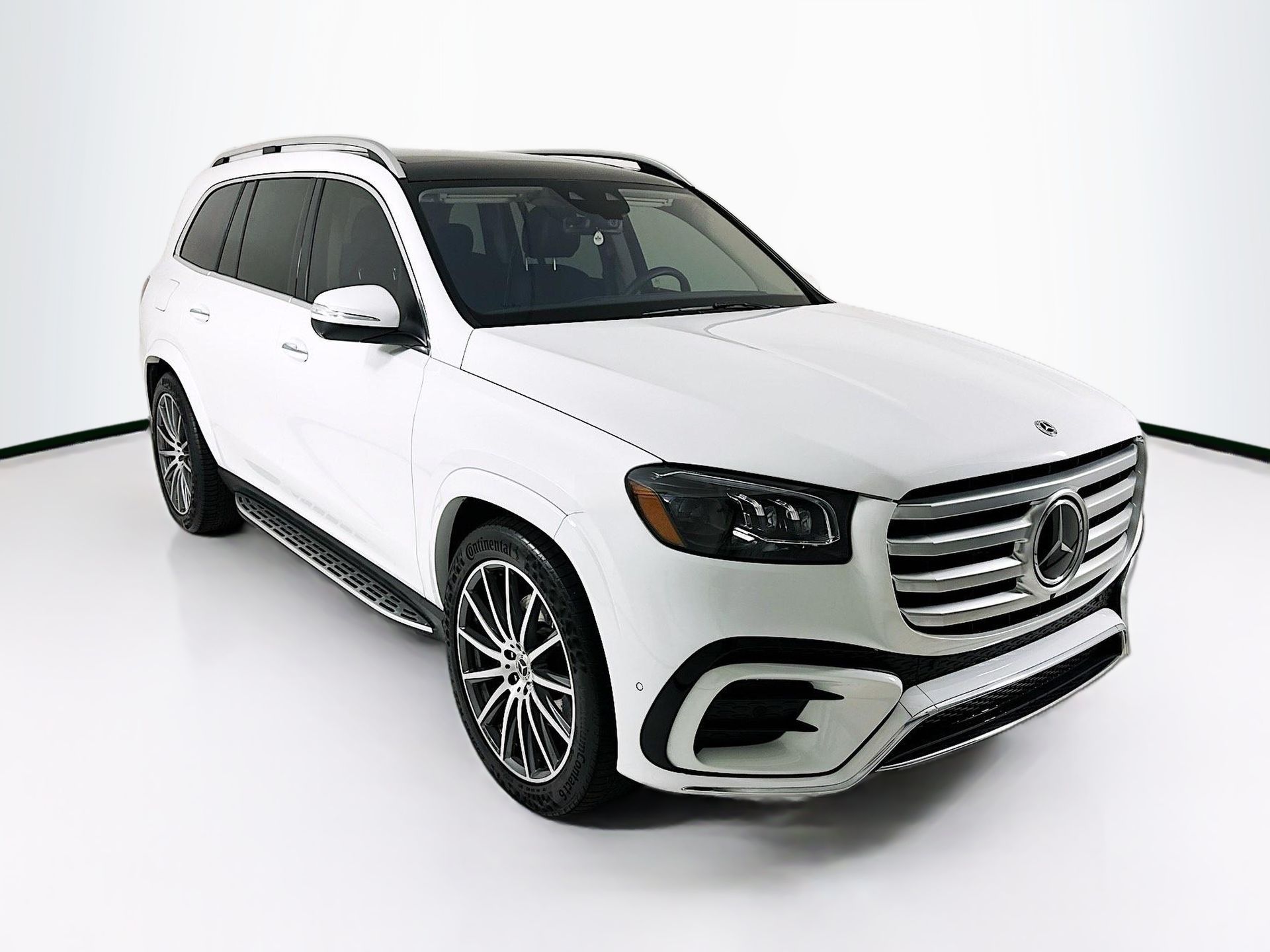MANUFAKTUR Moonlight White Metallic 2024 Mercedes-Benz GLS 580 4MATIC SUV / Crossover All-Wheel Drive 9-Speed Automatic