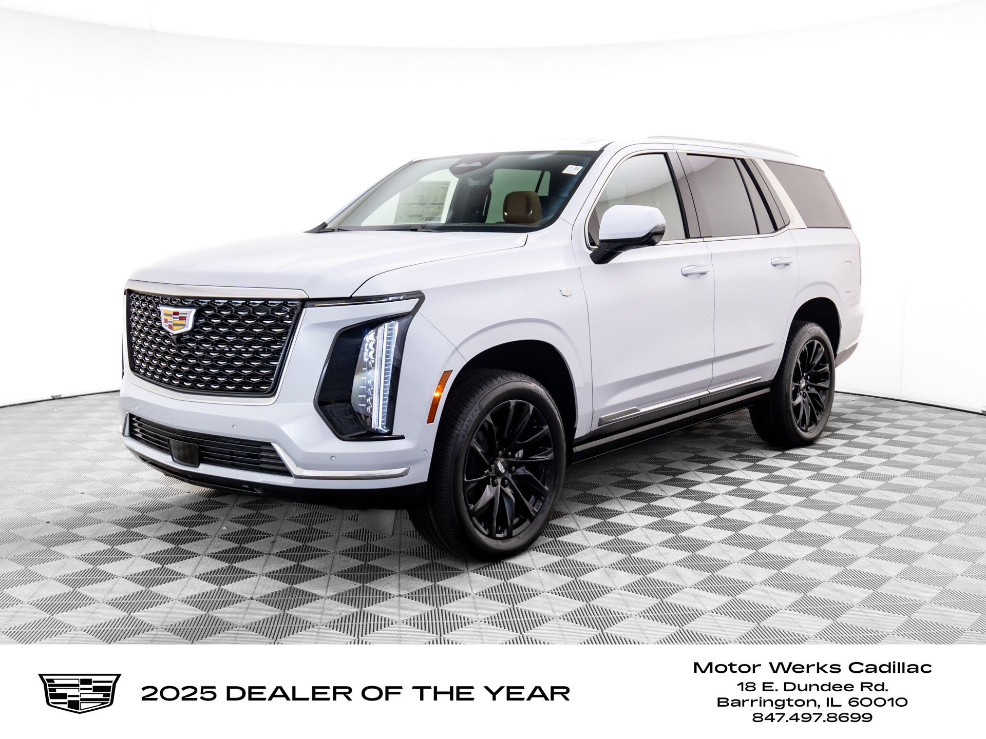 Vibrant White Tricoat 2026 Cadillac Escalade Luxury 4WD SUV / Crossover Four-Wheel Drive