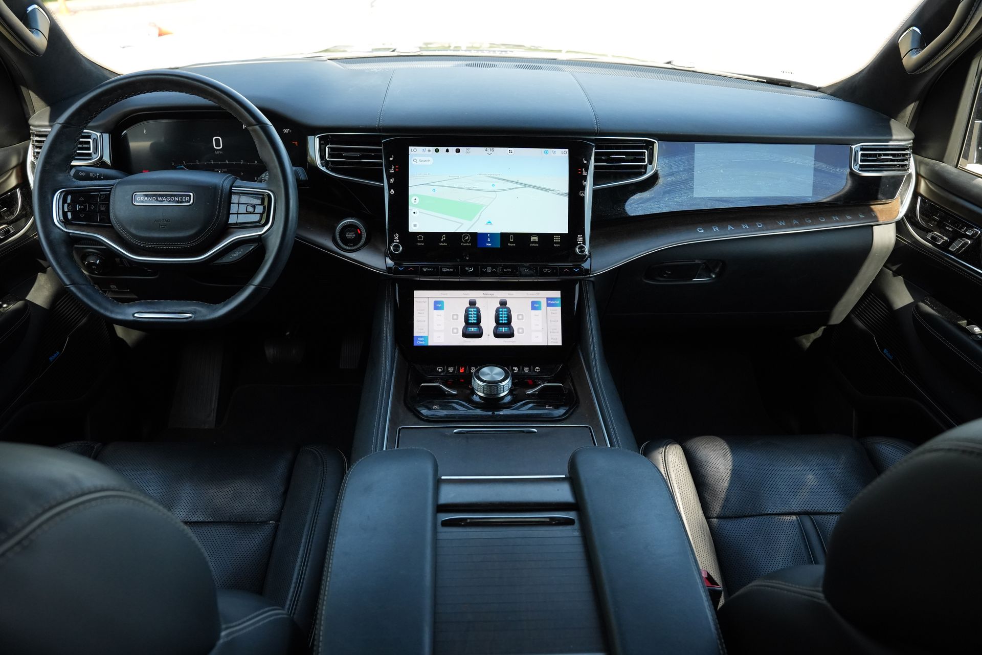 2022 Jeep Grand Wagoneer Series II Black at River Oaks CDJR