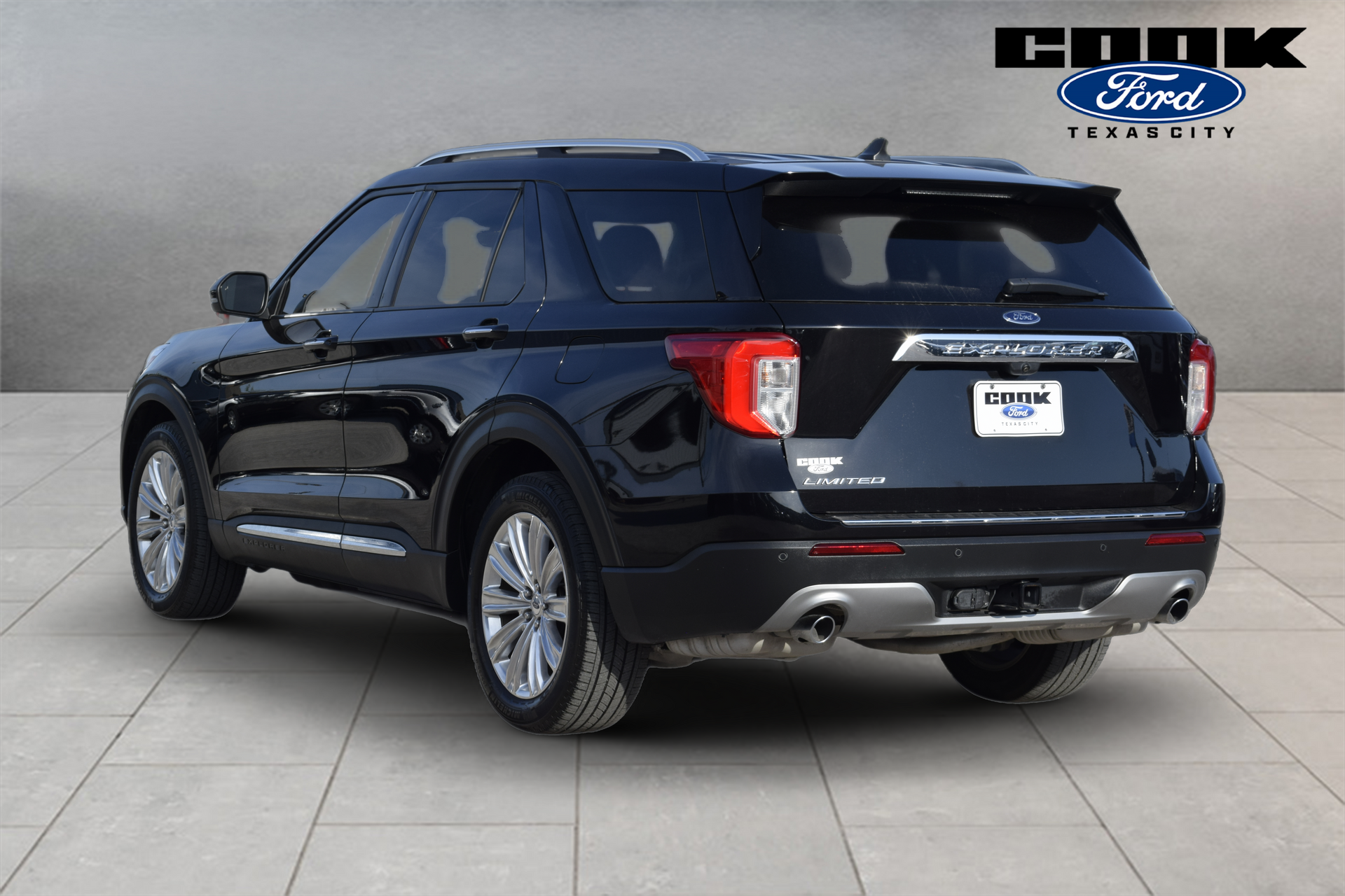 2023 Ford Explorer Limited Black at North Houston Mitsubishi