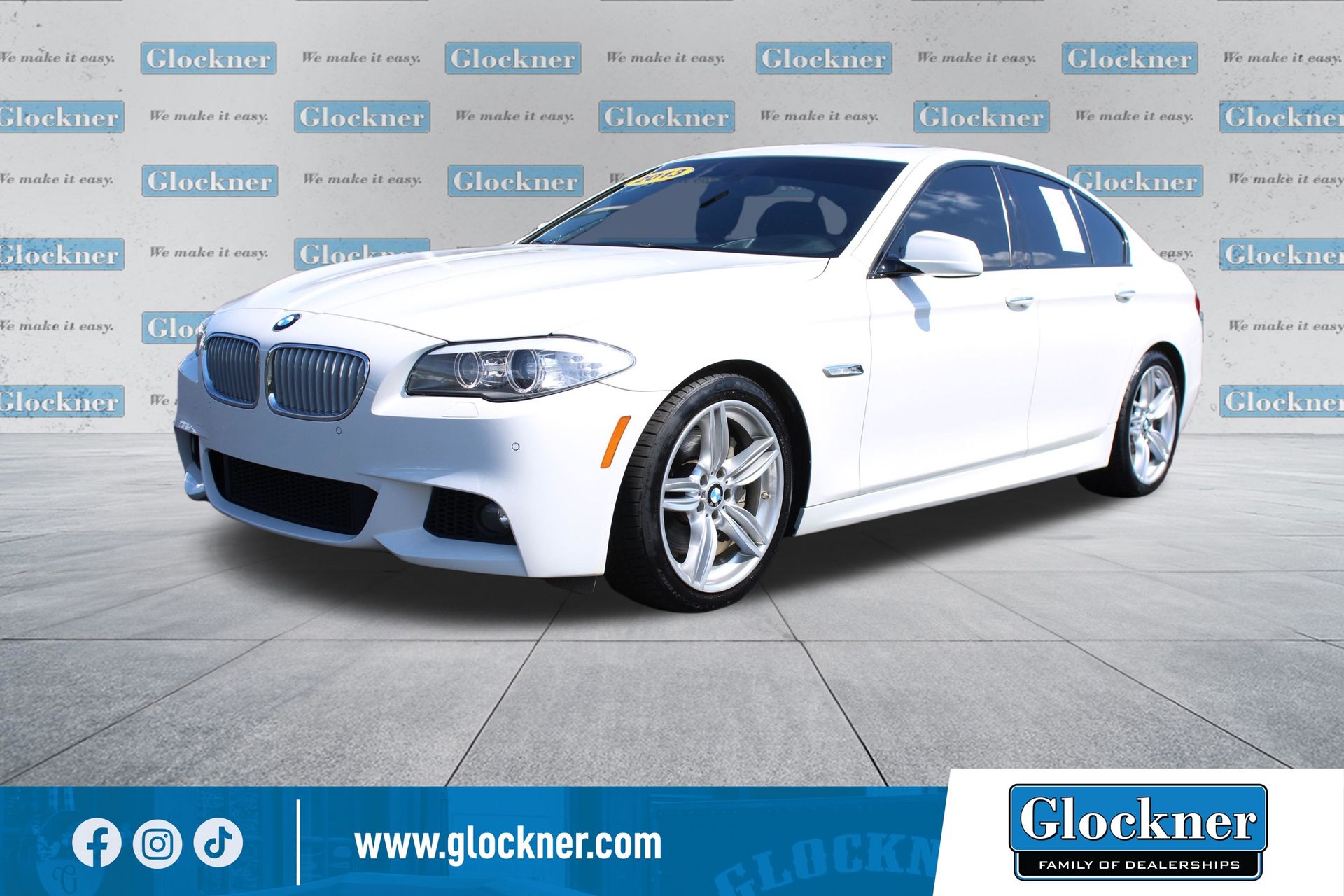 2013 BMW 5 Series 550i Sedan RWD
