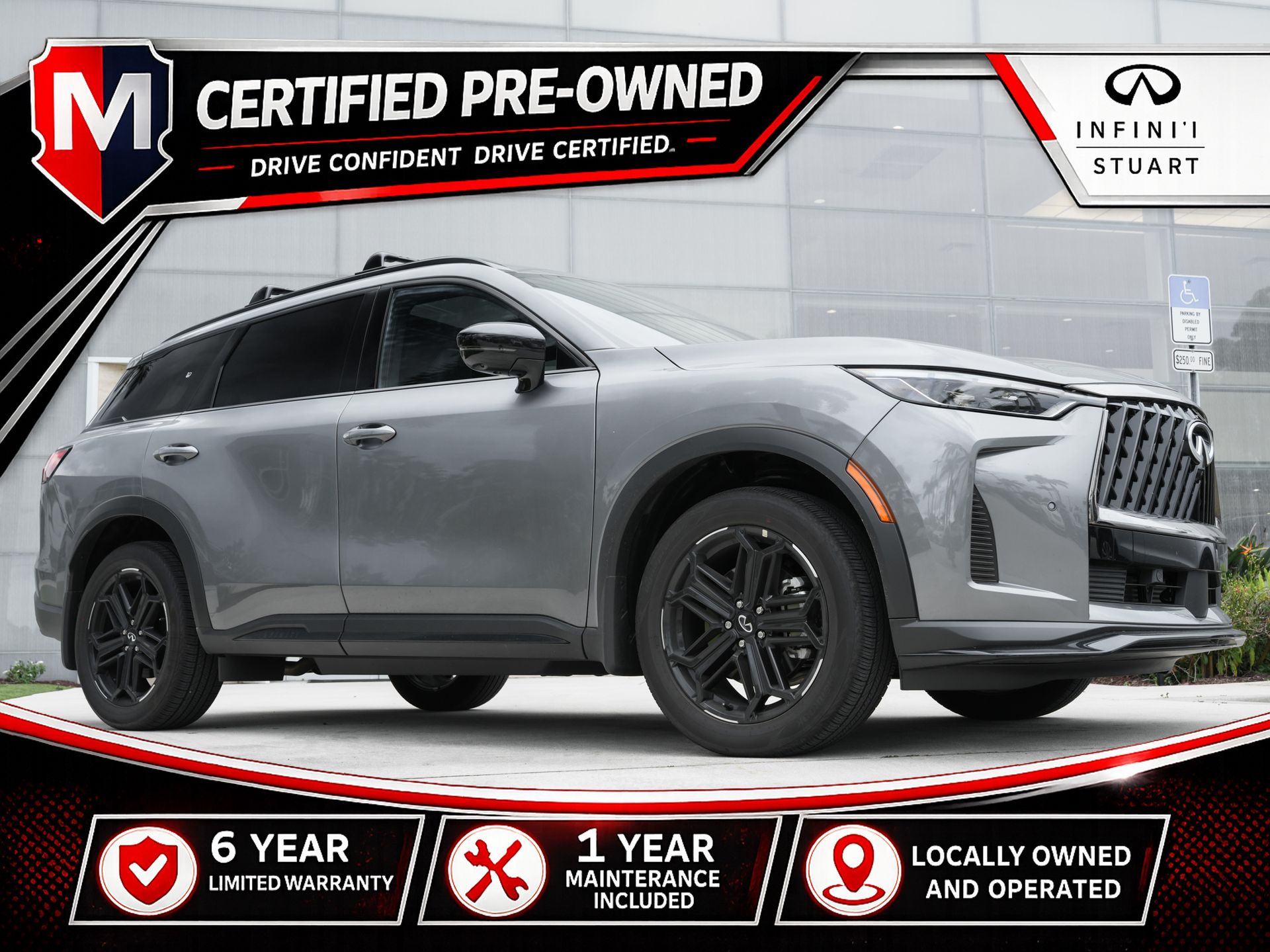 Gray (Graphite Shadow) 2026 INFINITI QX60 SUV / Crossover All-Wheel Drive 9-Speed Automatic