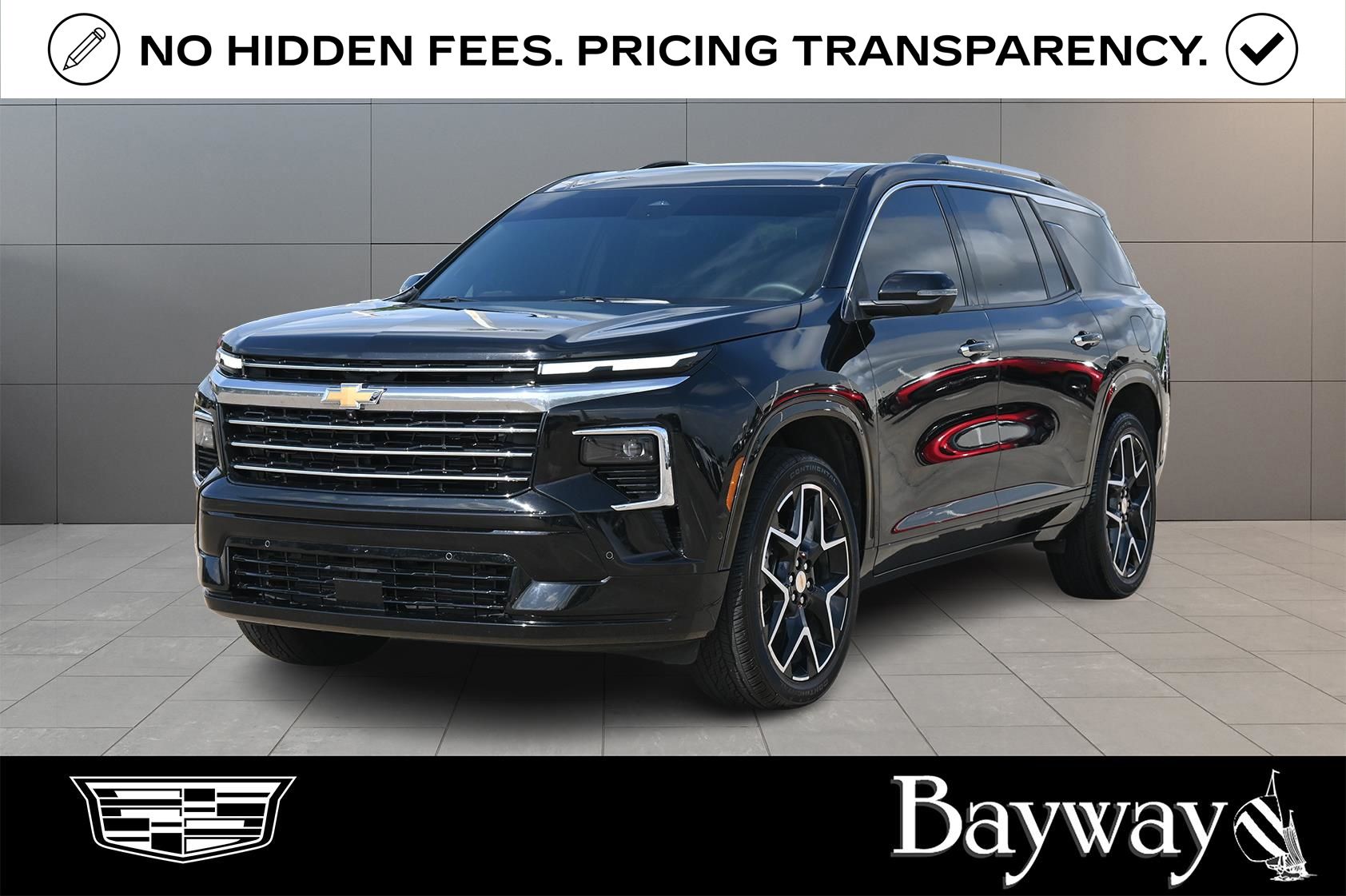 Mosaic Black Metallic 2025 Chevrolet Traverse High Country FWD SUV / Crossover Front-Wheel Drive 8-Speed Automatic
