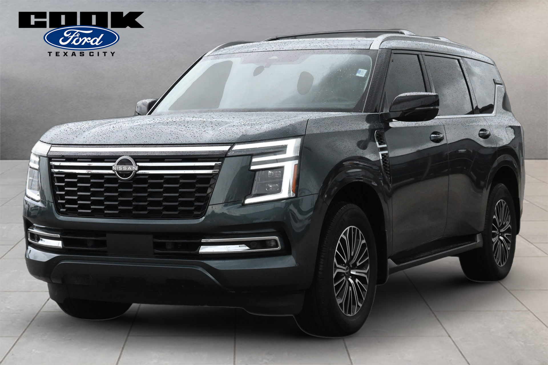 2025 Nissan Armada Platinum White at Central Houston Nissan