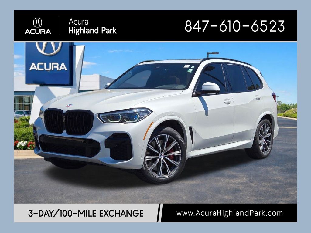 Mineral White Metallic 2023 BMW X5 SUV / Crossover All-Wheel Drive 8-Speed Automatic