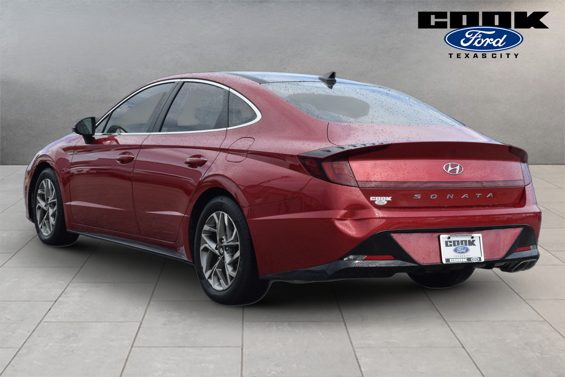 2021 Hyundai Sonata SEL Red at Parkway Family Mazda