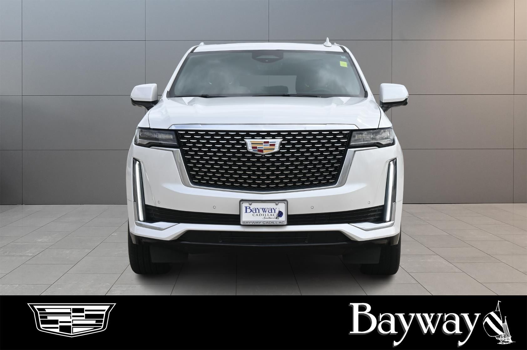 2021 Cadillac Escalade ESV Premium White at DeMontrond Automotive Group