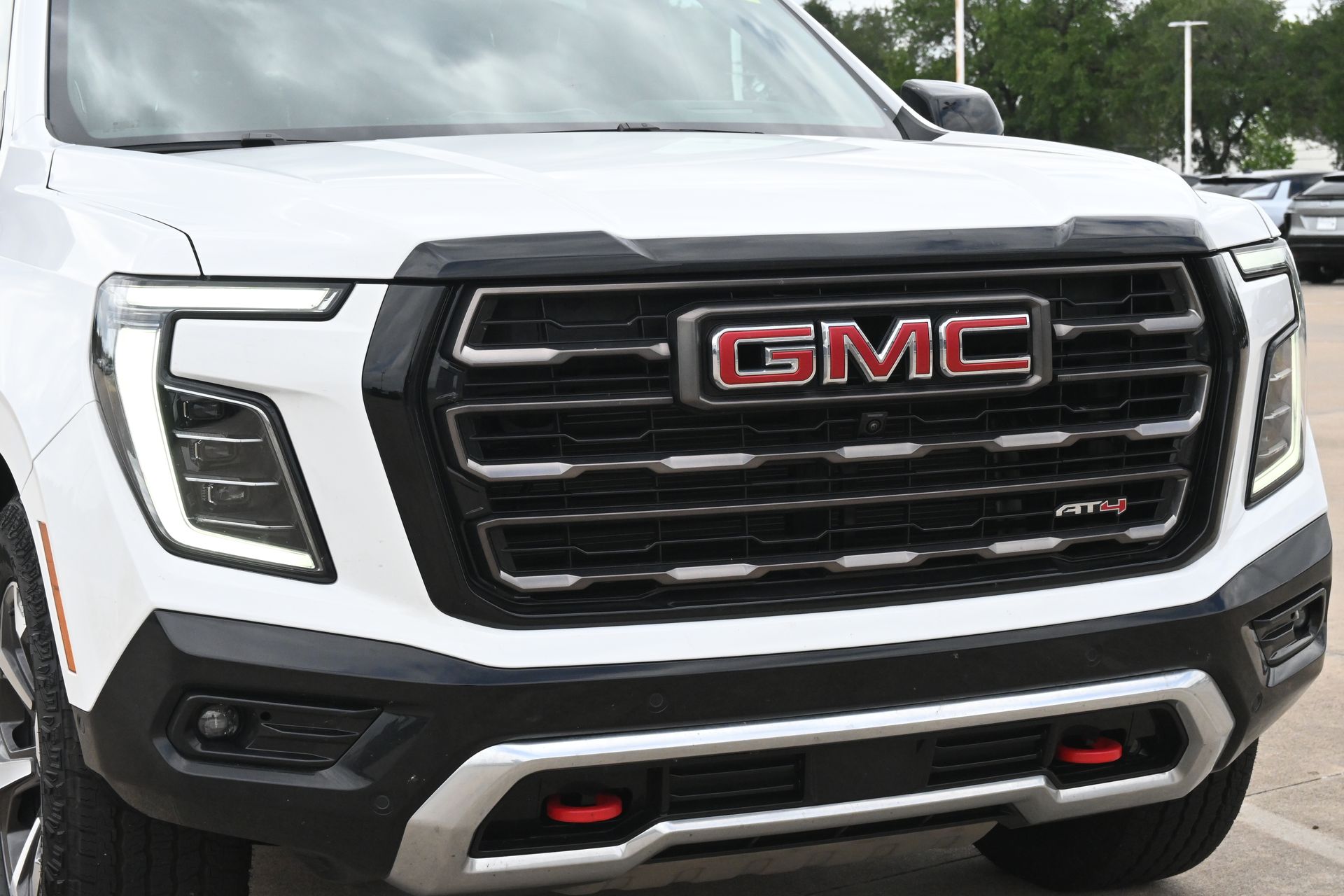 2026 GMC Yukon AT4 Ultimate White at Central Houston Nissan