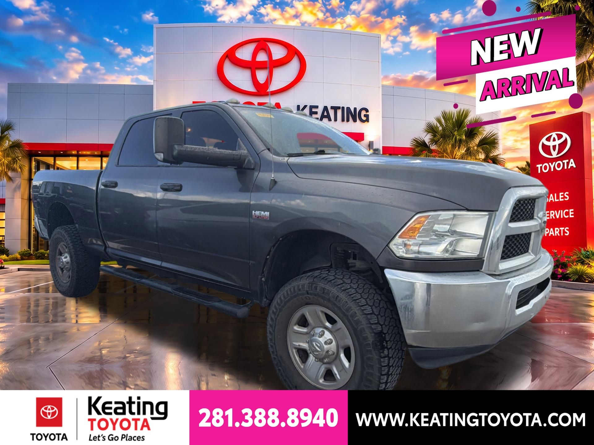 2015 RAM 2500 Gris (Granite Crystal Metallic Clearcoat) Camioneta Todo terreno 6 velocidades Automática