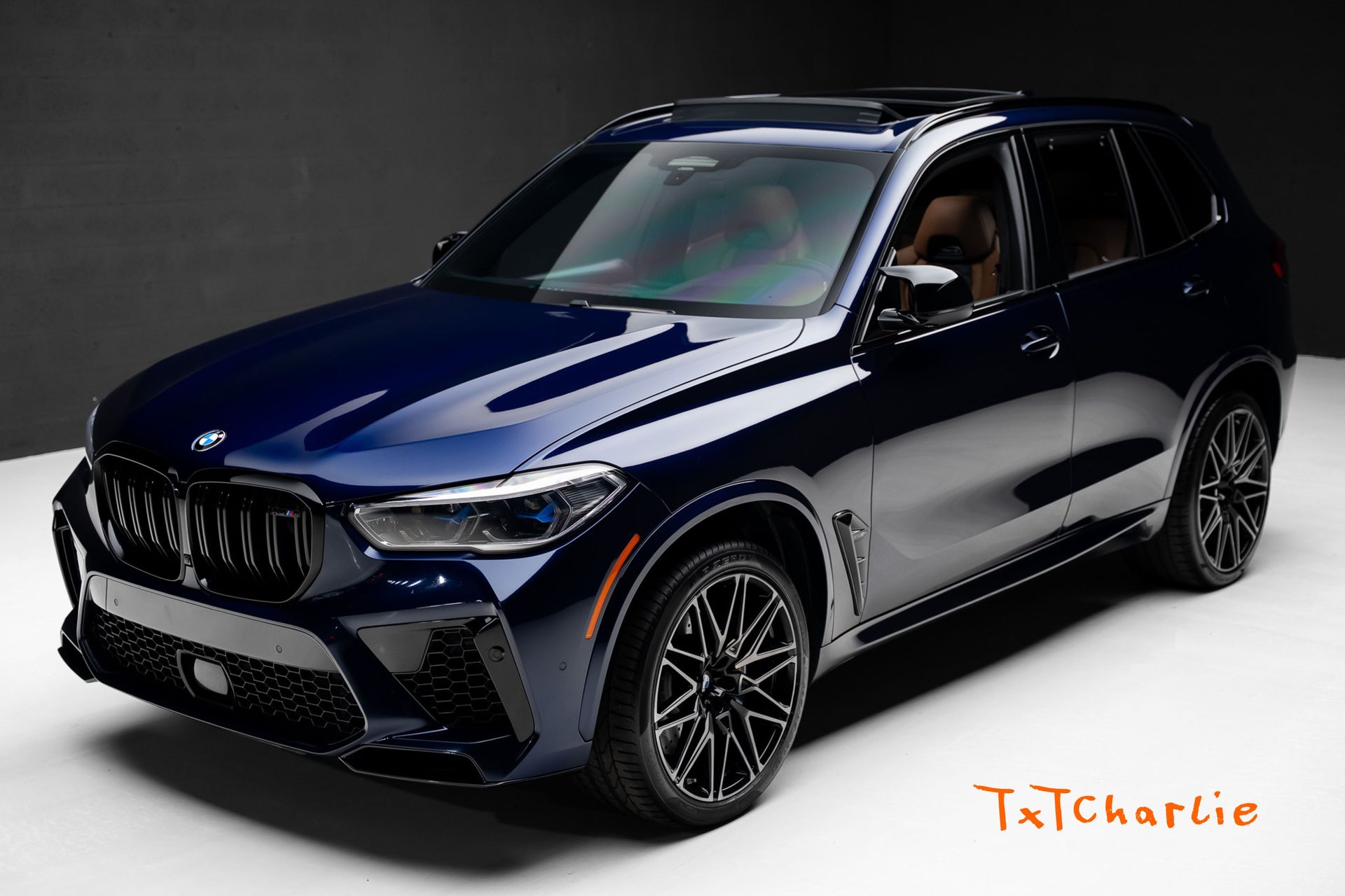 Tanzanite Blue II Metallic 2021 BMW X5 M SUV / Crossover All-Wheel Drive 8-Speed Automatic