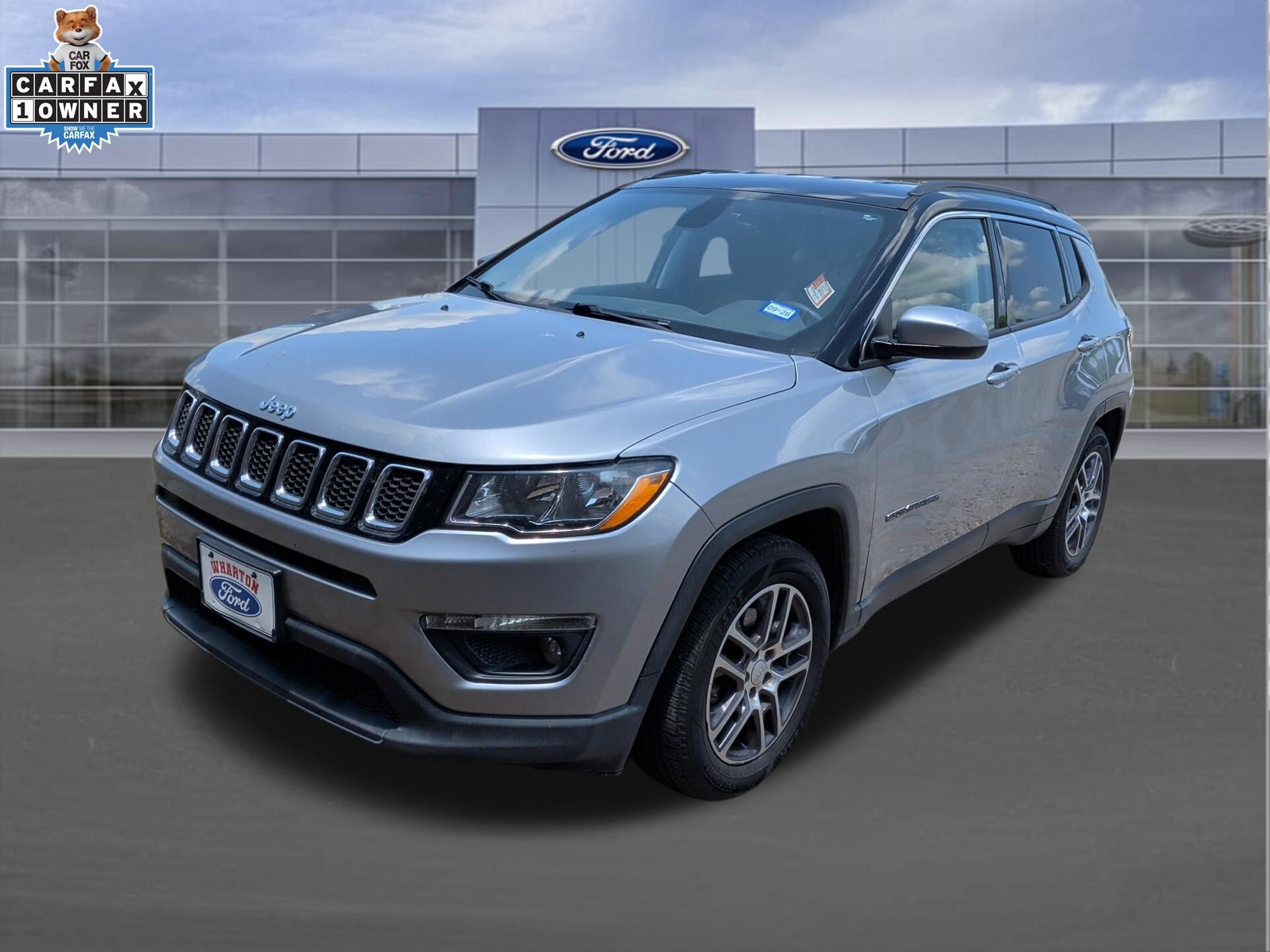 2018 Jeep Compass Latitude Silver at Westside Lexus