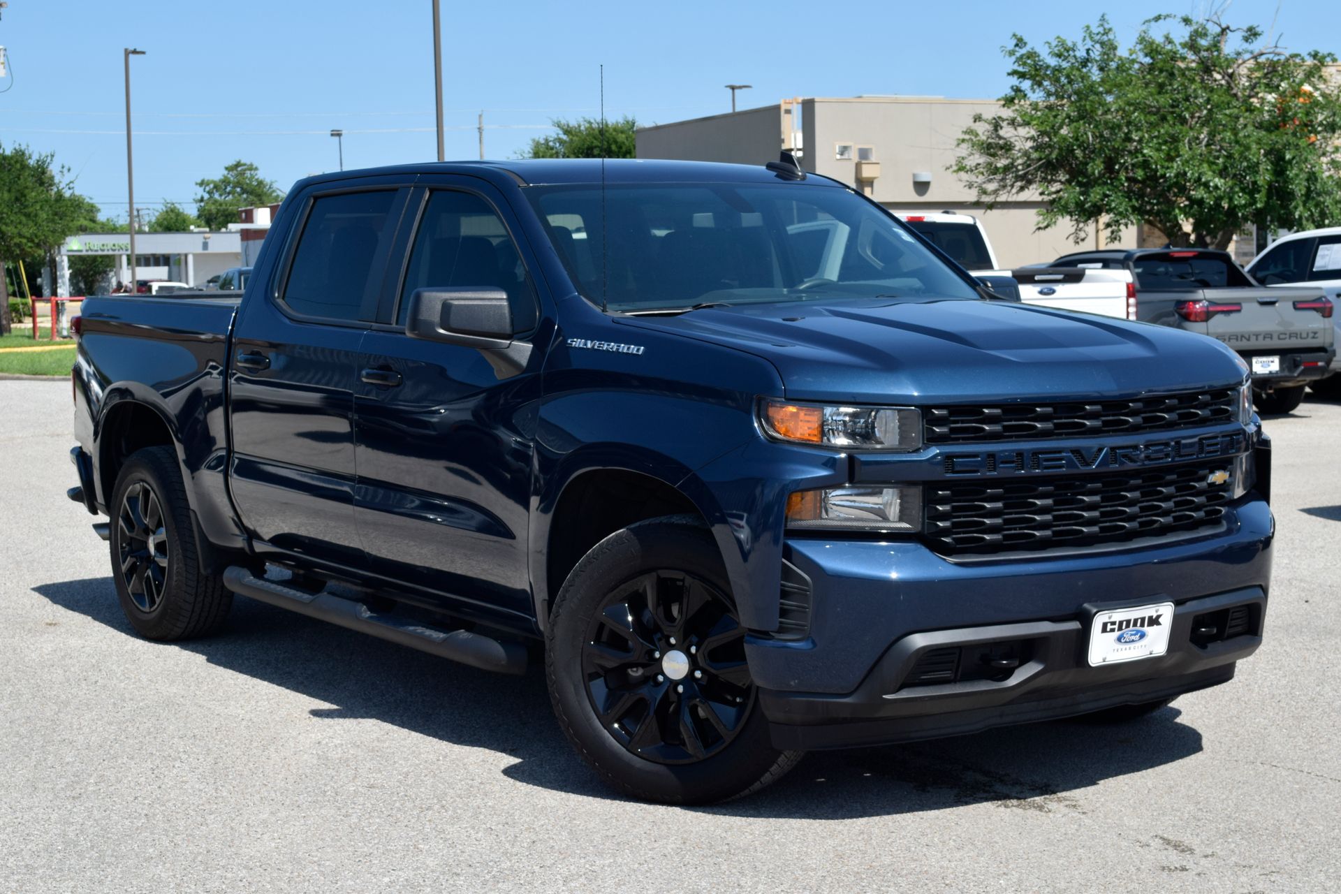 2020 Chevrolet Silverado 1500 Custom Blue at DeMontrond Auto Country