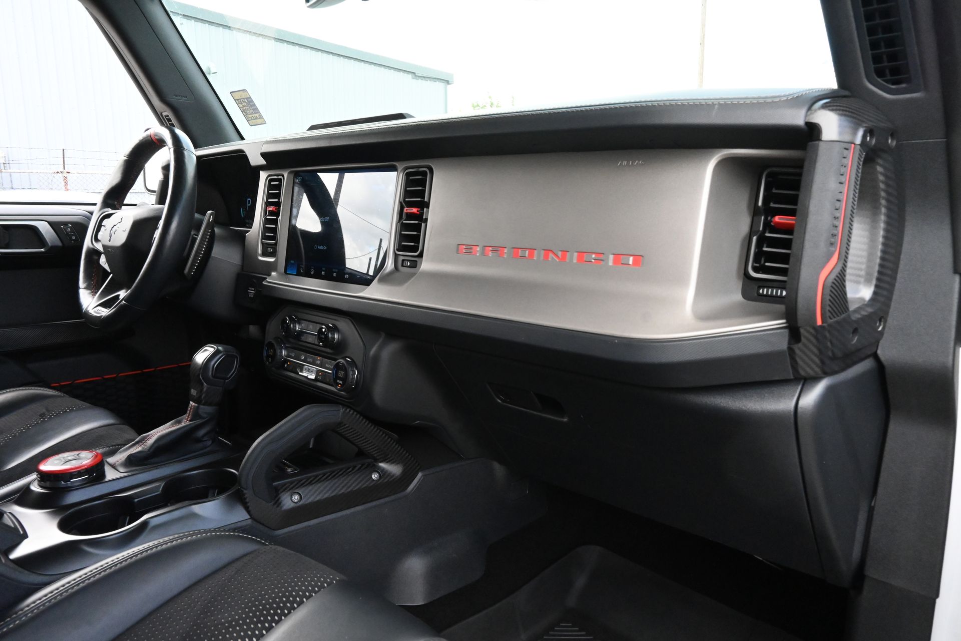 2024 Ford Bronco Raptor White at EAG Ford Navasota