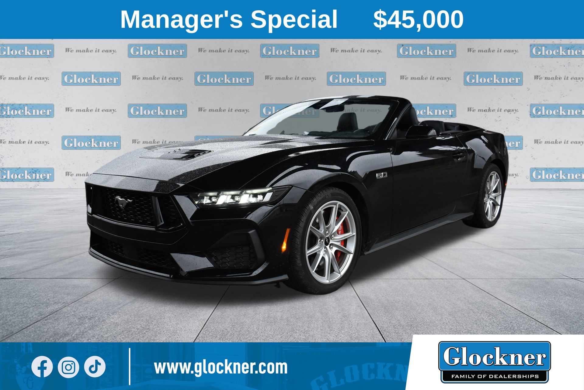 2024 Ford Mustang GT Premium Convertible RWD