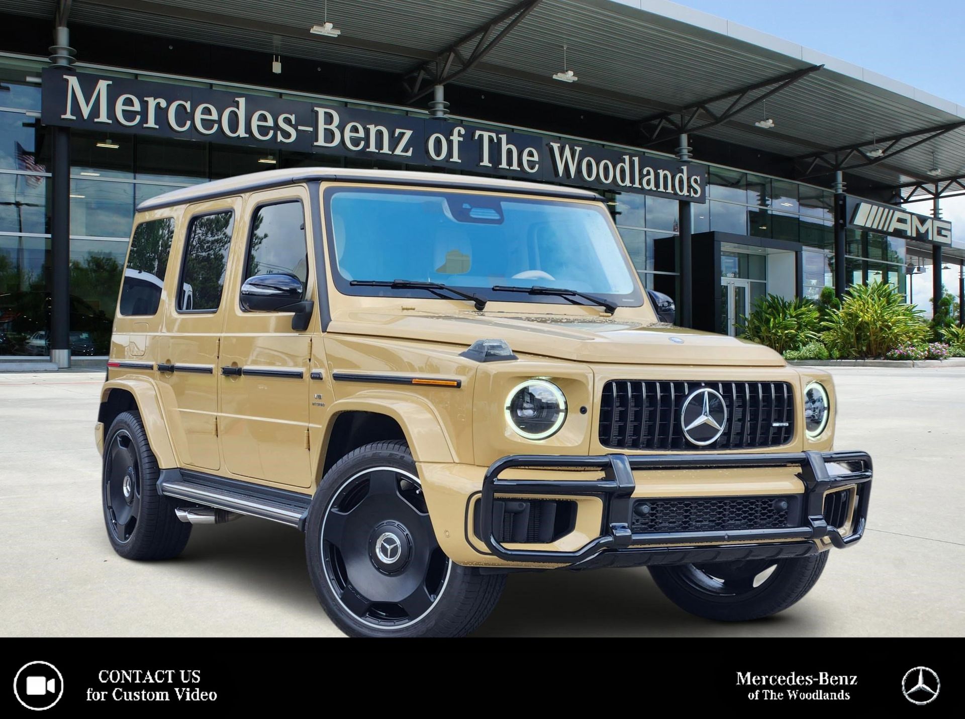 MANUFAKTUR Desert Sand 2025 Mercedes-Benz G-Class AMG G 63 4MATIC SUV / Crossover All-Wheel Drive 9-Speed Automatic