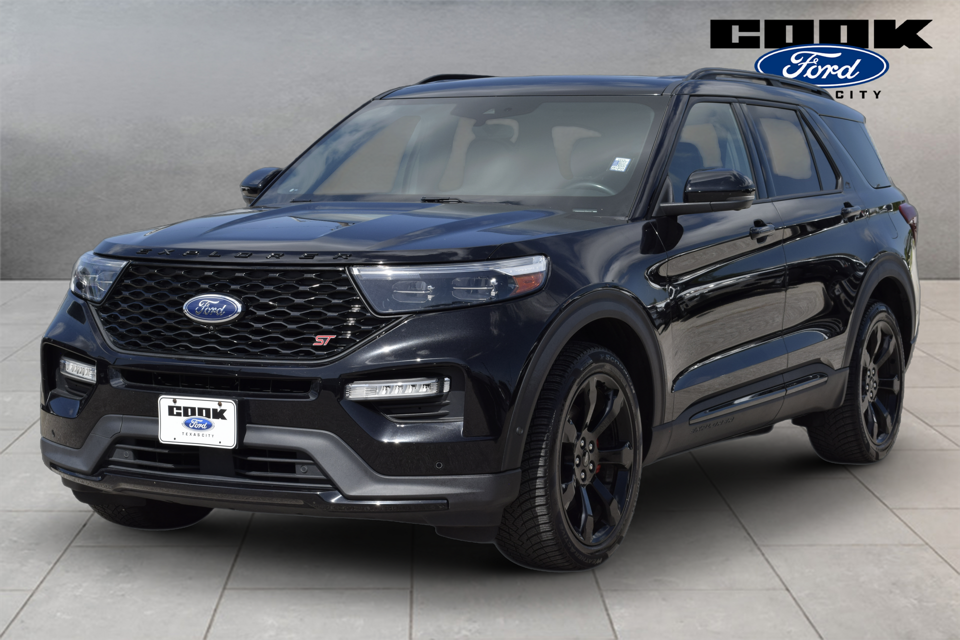2020 Ford Explorer ST Black at Cook Ford