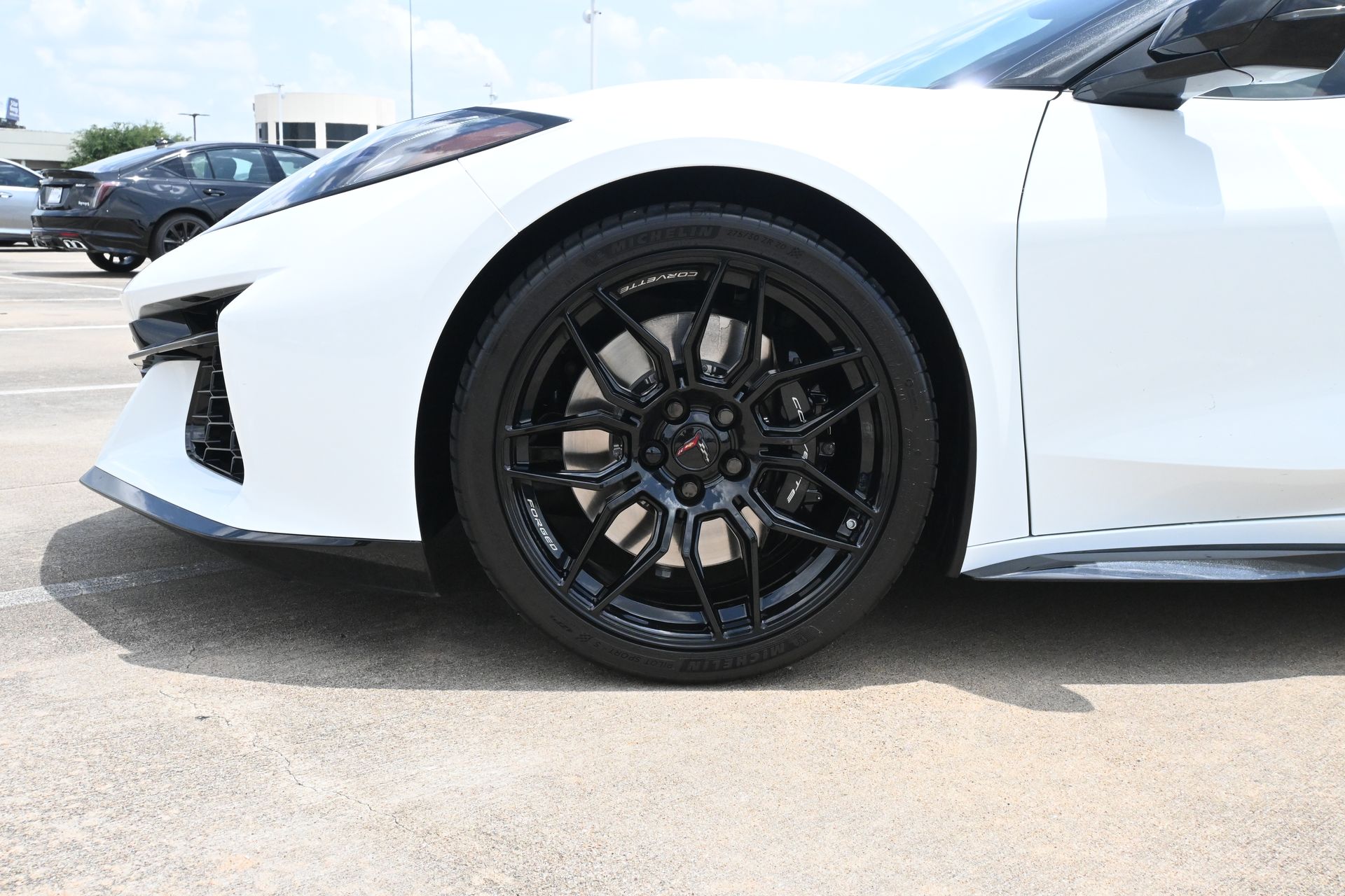 2026 Chevrolet Corvette Z06 White at Classic Elite Chevrolet Sugar Land