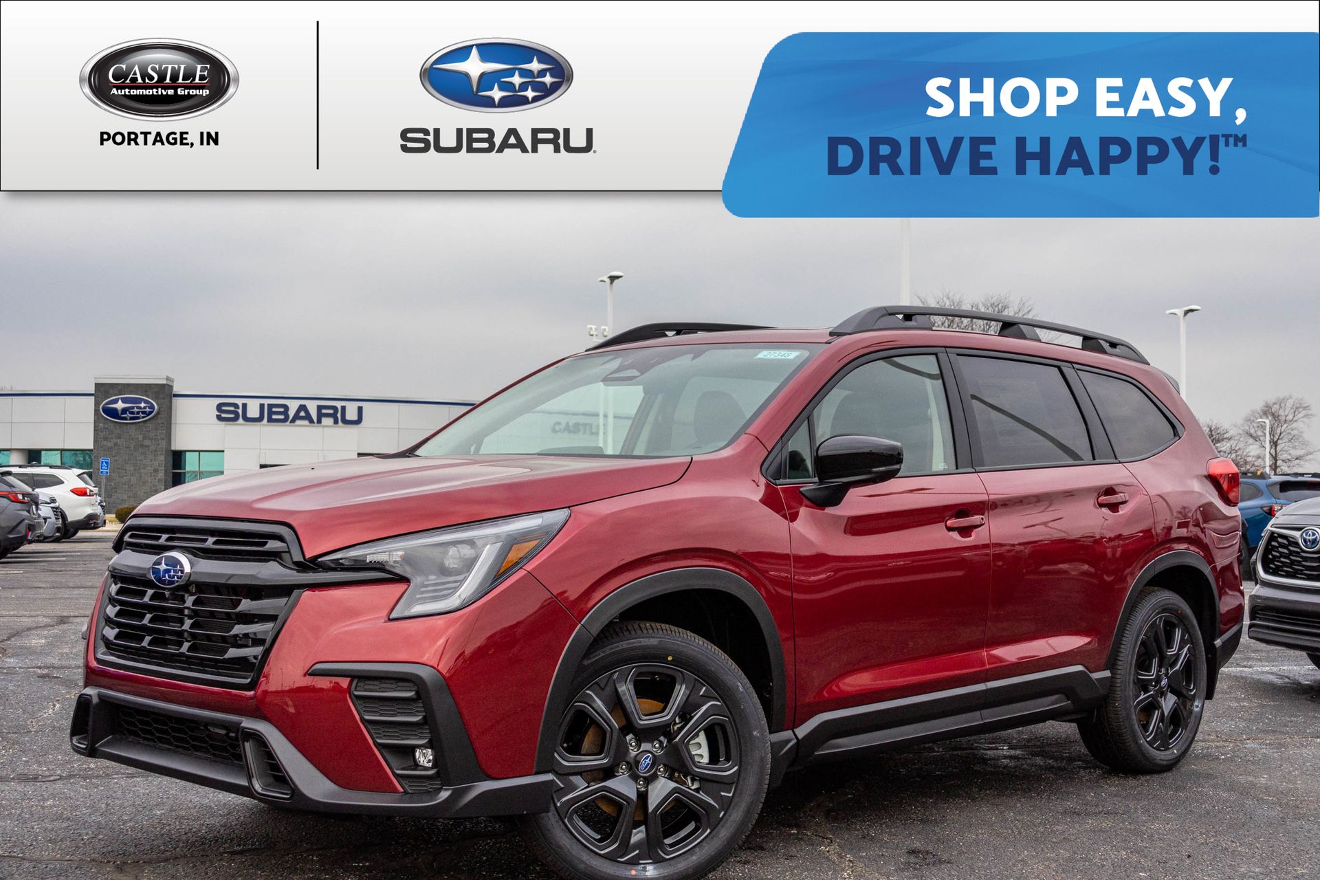 Crimson Red Pearl 2026 Subaru Ascent SUV / Crossover All-Wheel Drive Continuously Variable Transmission