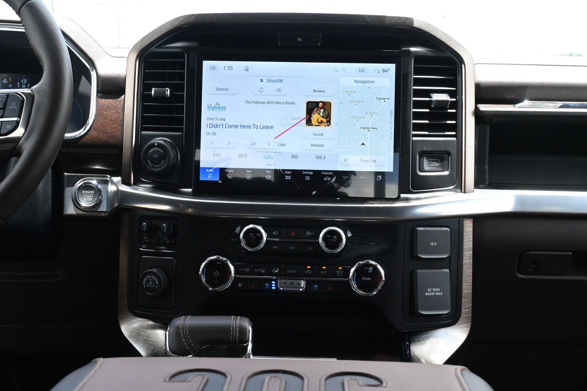2026 Ford F-150 King Ranch White at Bayway Chrysler Dodge Jeep Ram