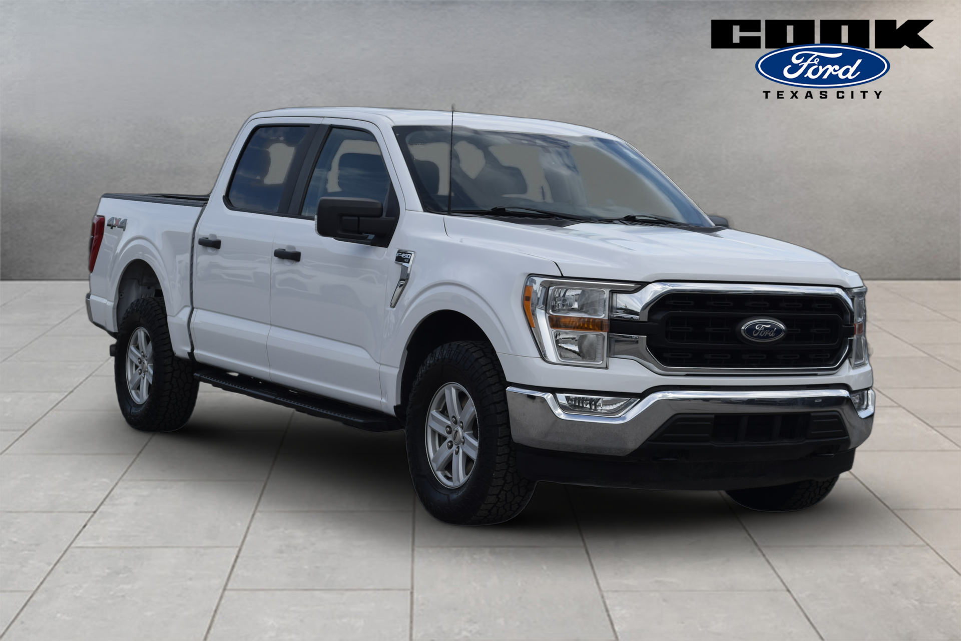 2021 Ford F-150 XLT White at Cook Ford