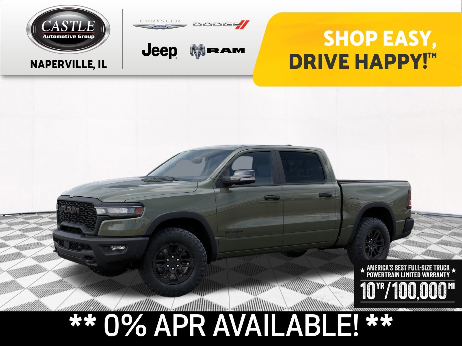 2026 RAM 1500 Rebel Crew Cab 4WD