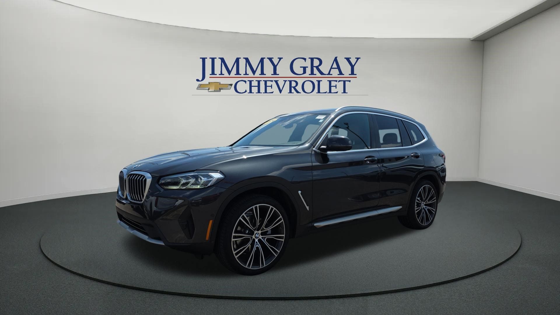 Gray (Dark Graphite Metallic) 2024 BMW X3 SUV / Crossover Rear-Wheel Drive 8-Speed Automatic