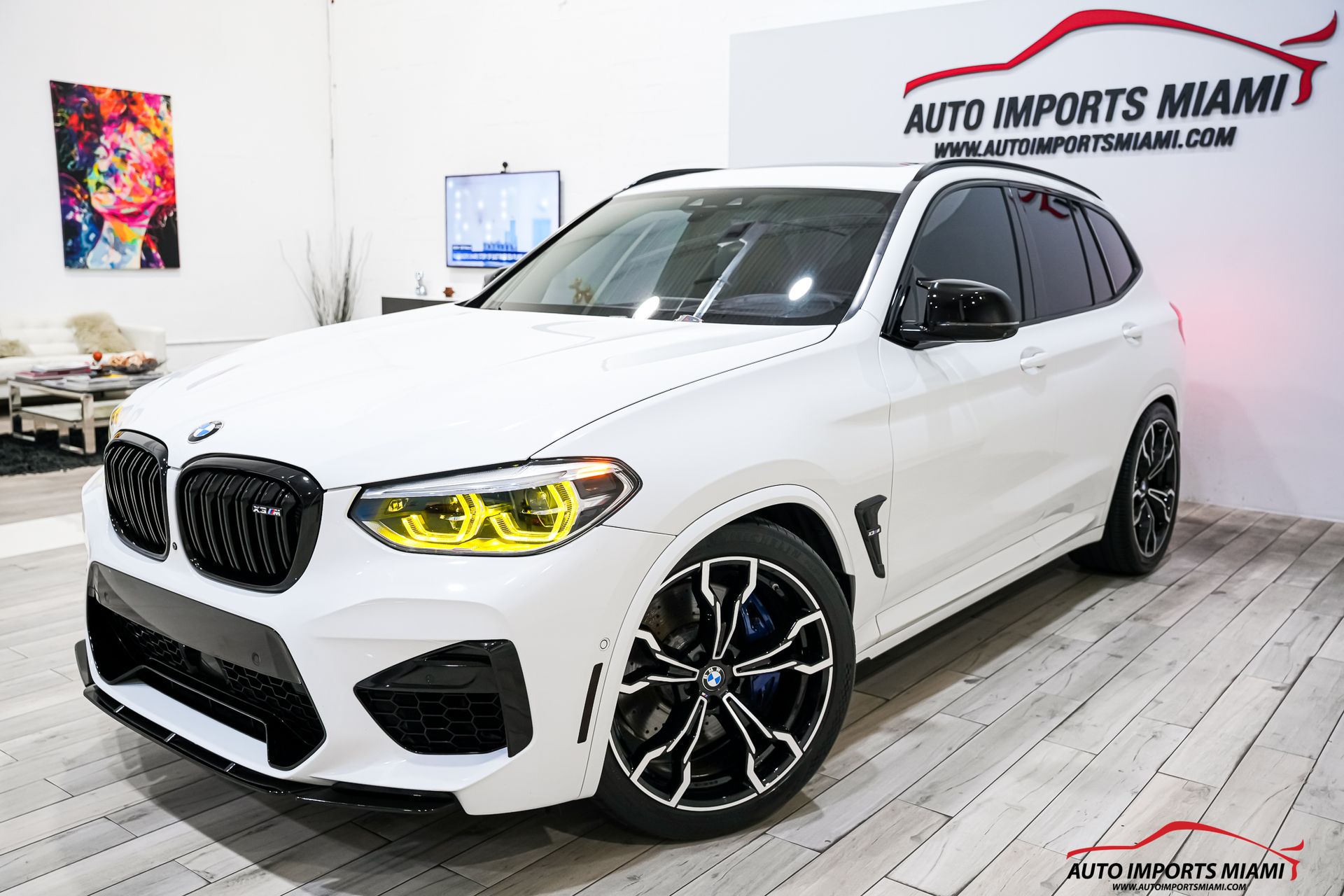 Alpine White 2021 BMW X3 M SUV / Crossover All-Wheel Drive 8-Speed Automatic