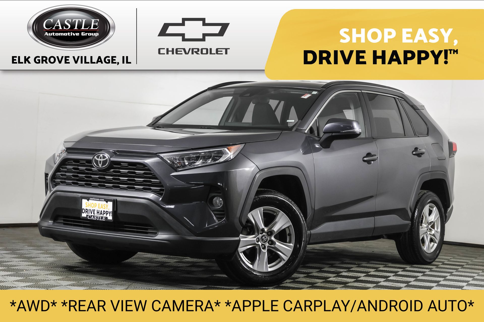 Magnetic Gray Metallic 2021 Toyota RAV4 SUV / Crossover All-Wheel Drive 8-Speed Automatic