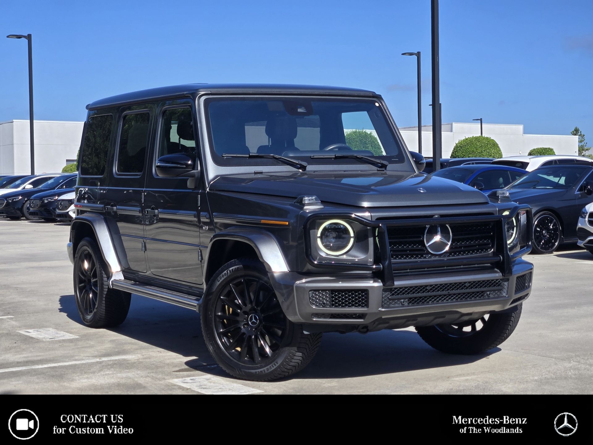 Gray (designo Graphite Metallic) 2020 Mercedes-Benz G-Class SUV / Crossover All-Wheel Drive 9-Speed Automatic