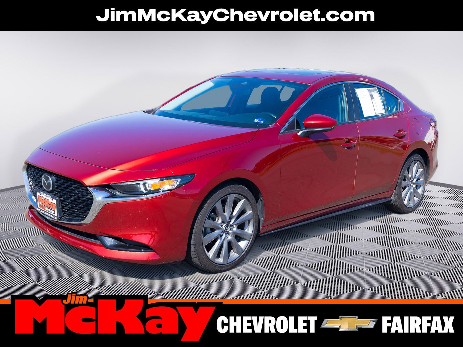 Soul Red Crystal Metallic 2021 Mazda MAZDA3 Sedan All-Wheel Drive 6-Speed Automatic