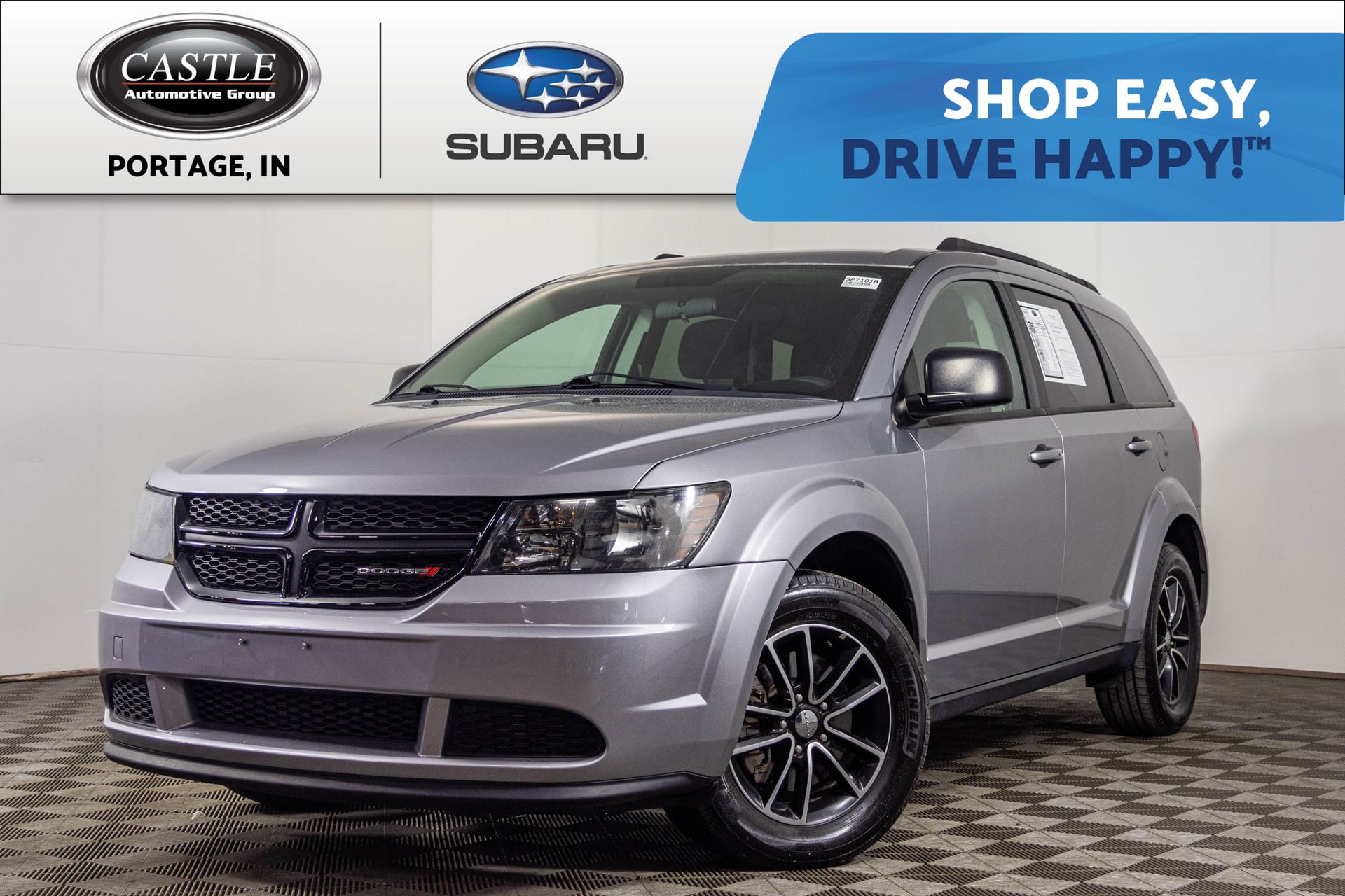 Silver (Billet Clearcoat) 2017 Dodge Journey SE FWD SUV / Crossover Front-Wheel Drive 4-Speed Automatic