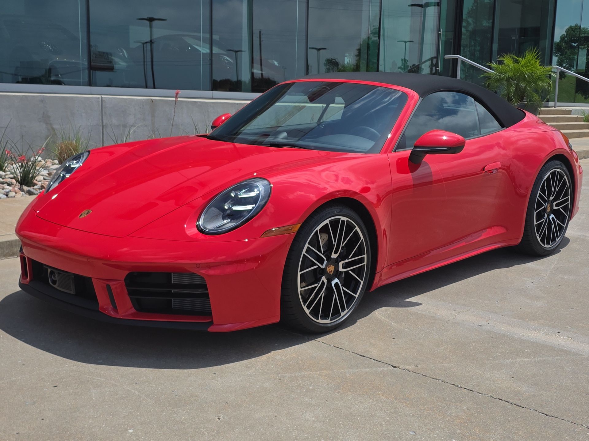 Guards Red 2026 Porsche 911 Convertible Rear-Wheel Drive 8-Speed Automatic