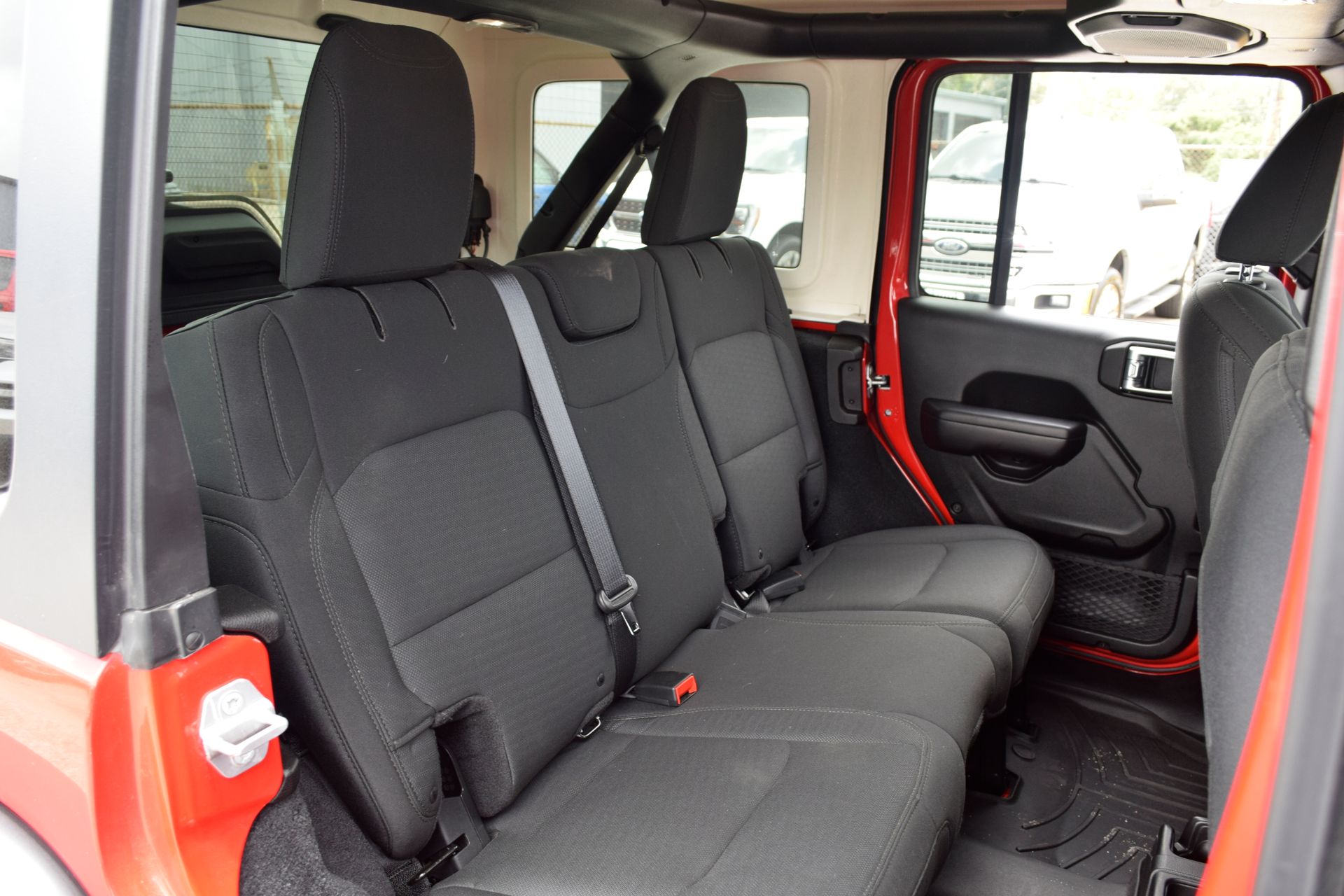2018 Jeep Wrangler Unlimited Sport S Red at Toyota of Victoria