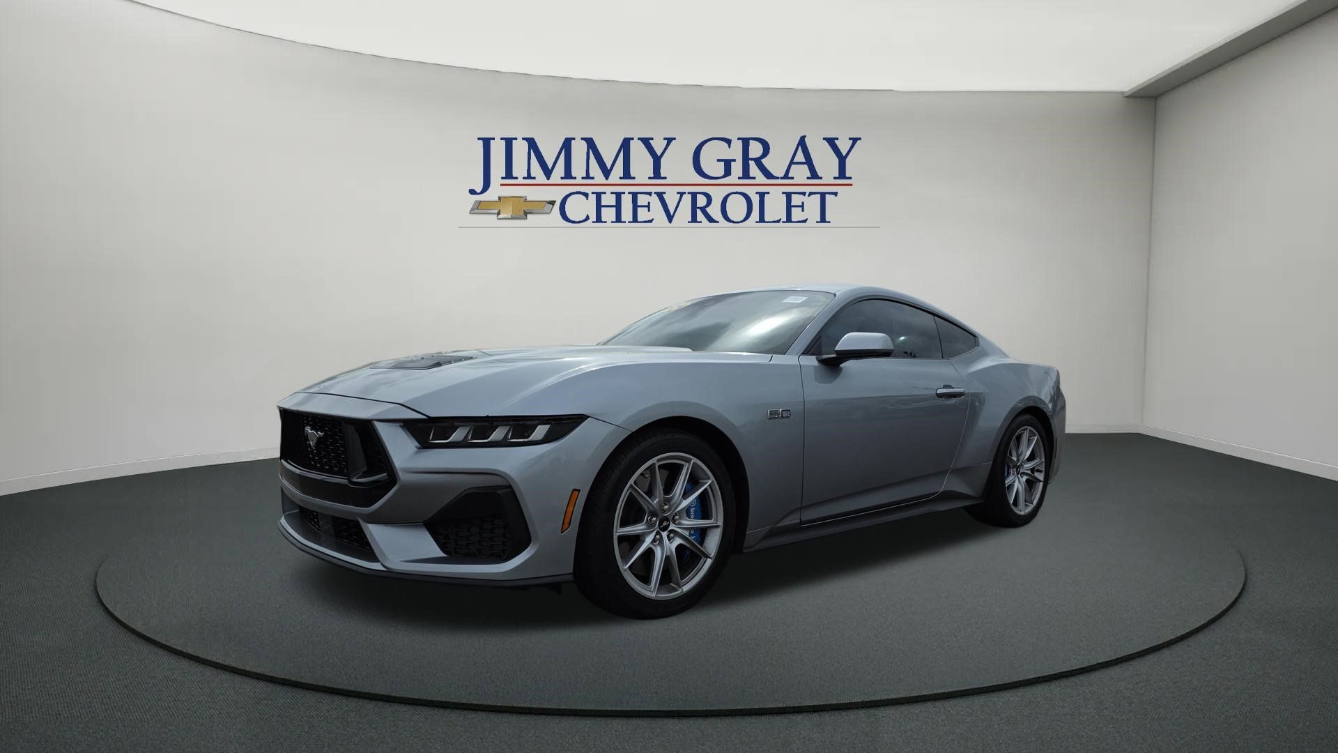 Silver Metallic 2024 Ford Mustang GT Premium Fastback RWD Coupe Rear-Wheel Drive Automatic