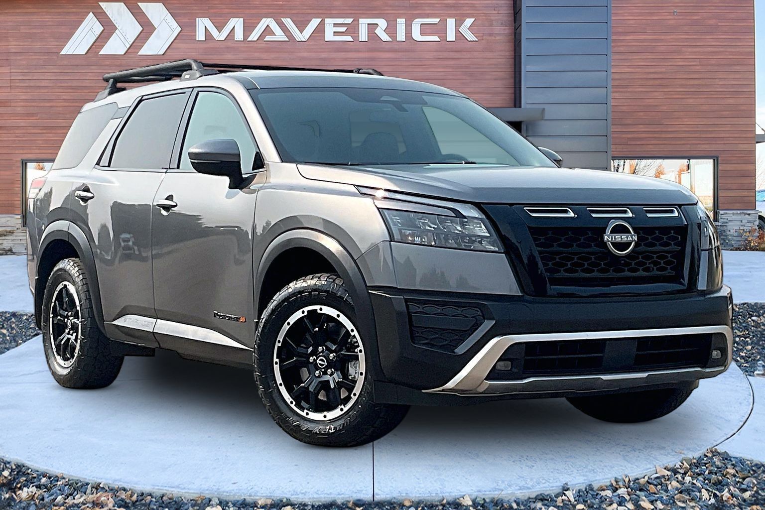 Gray (Gun Metallic) 2023 Nissan Pathfinder SUV / Crossover All-Wheel Drive Automatic