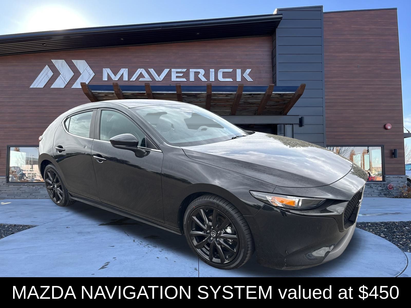 Jet Black Mica 2024 Mazda MAZDA3 Hatchback Front-Wheel Drive Automatic
