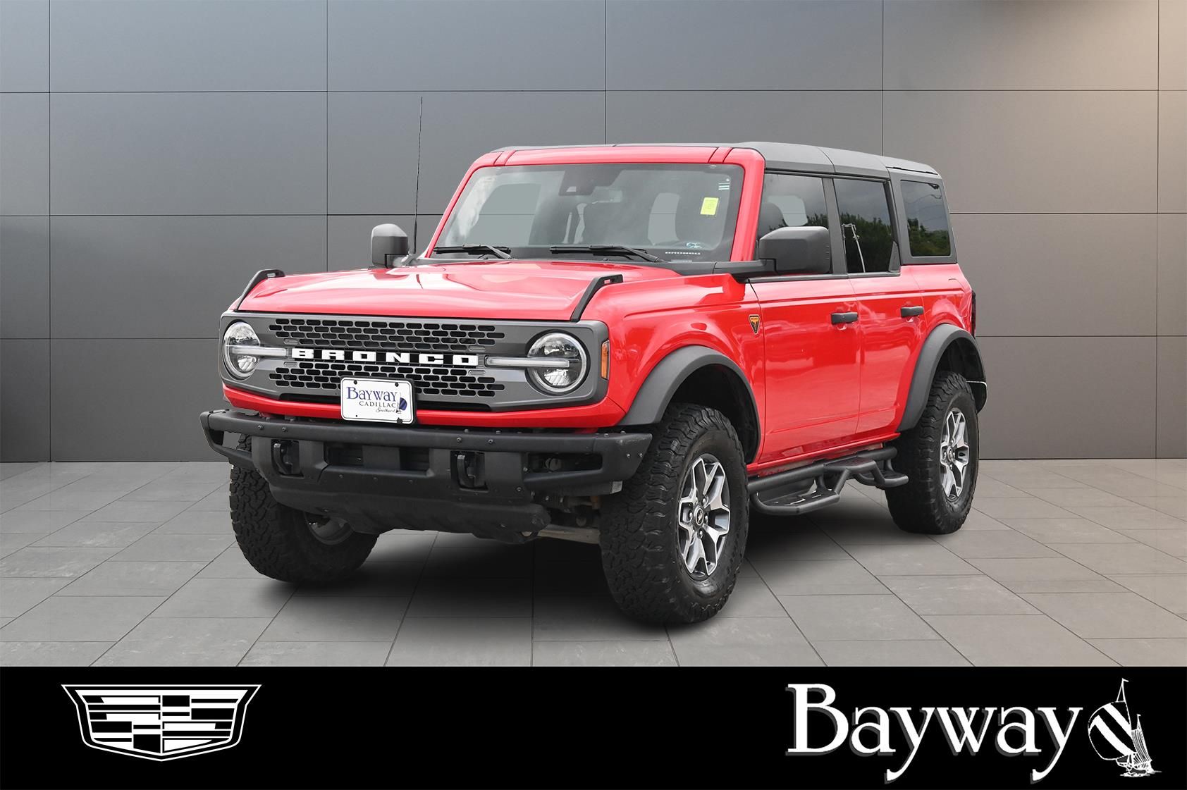 2024 Ford Bronco Badlands Red at EAG Ford Navasota