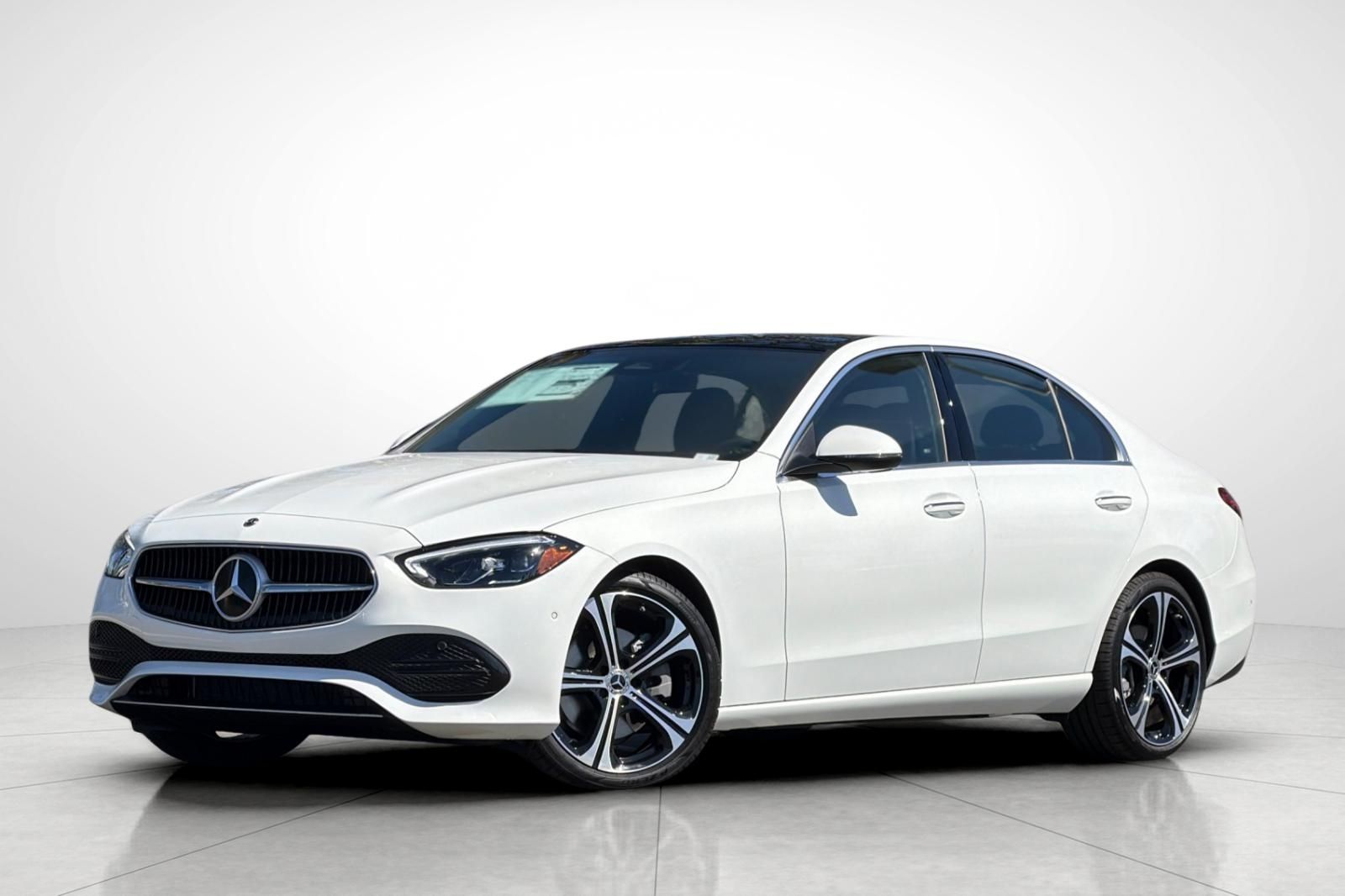 Polar White 2026 Mercedes-Benz C-Class Sedan Rear-Wheel Drive 9-Speed Automatic