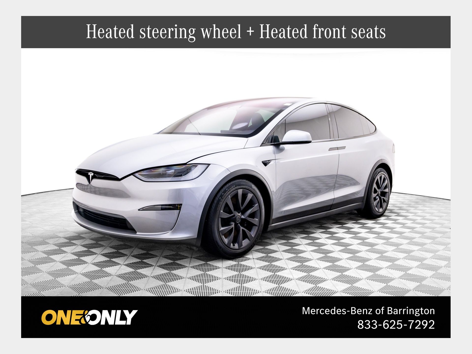 Lunar Silver 2024 Tesla Model X AWD SUV / Crossover All-Wheel Drive 1-Speed Automatic