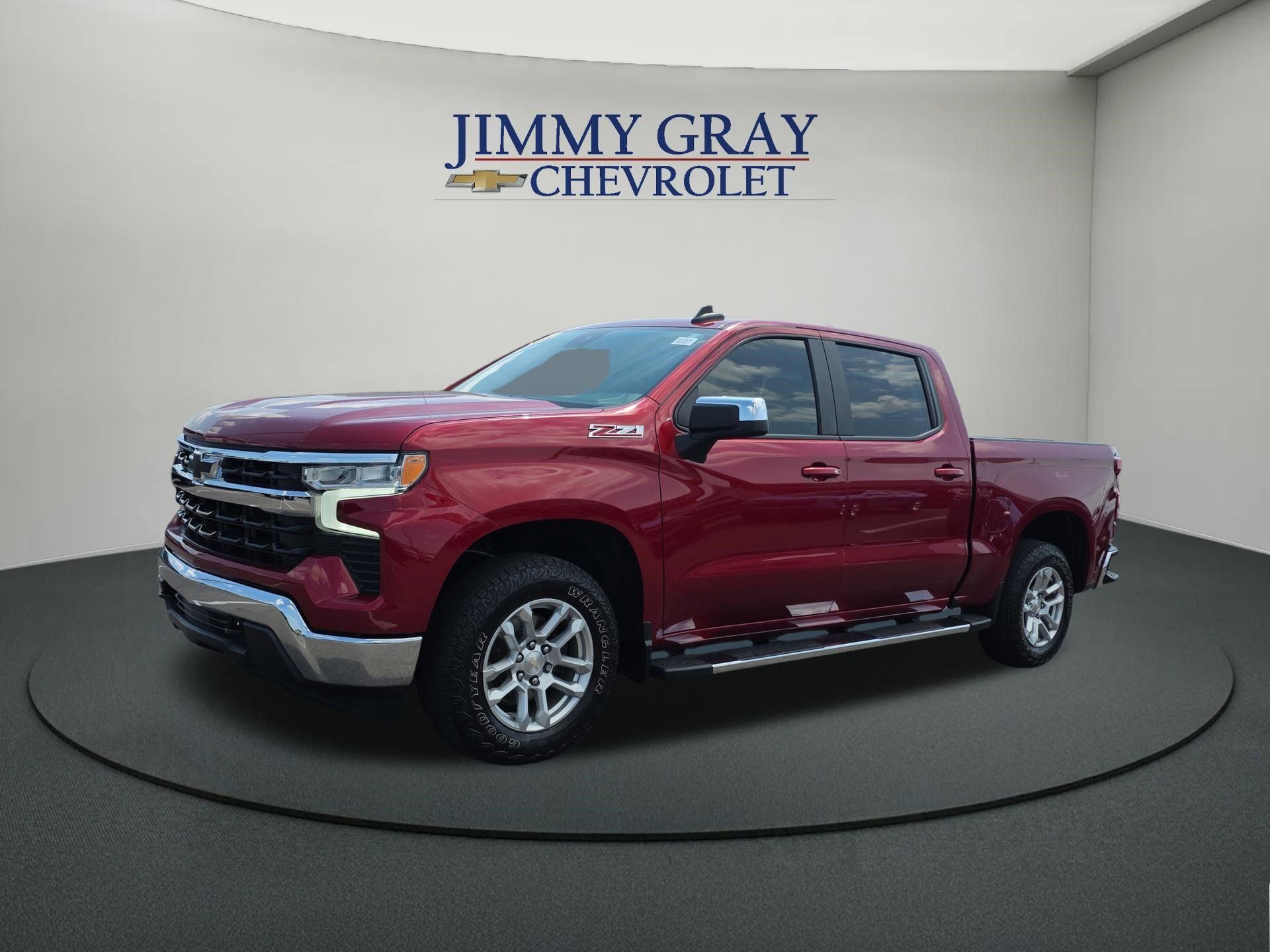 Cherry Red Tintcoat 2022 Chevrolet Silverado 1500 Pickup Truck Four-Wheel Drive Automatic