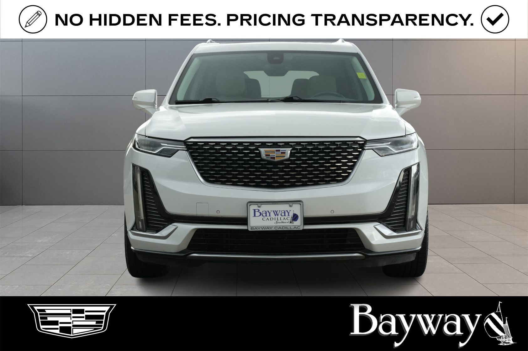 2021 Cadillac XT6 Premium Luxury White at Tom Peacock Cadillac