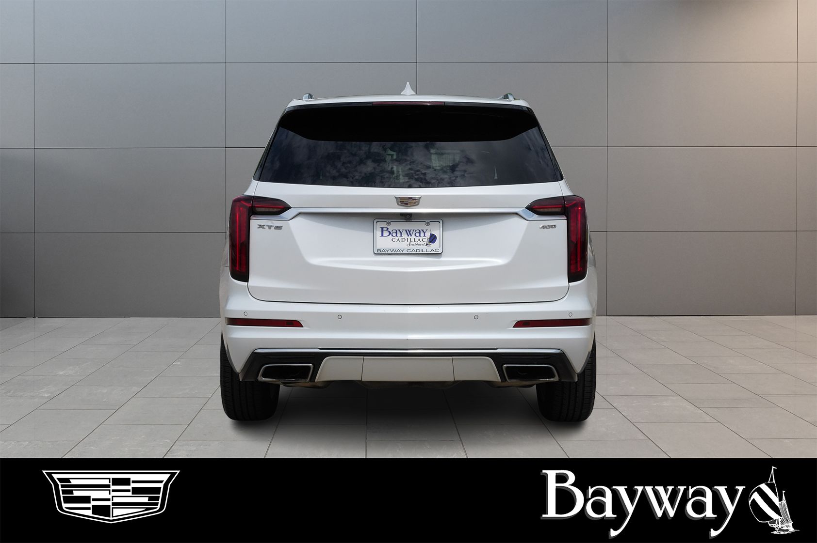 2020 Cadillac XT6 Premium Luxury White at DeMontrond Gulf Freeway
