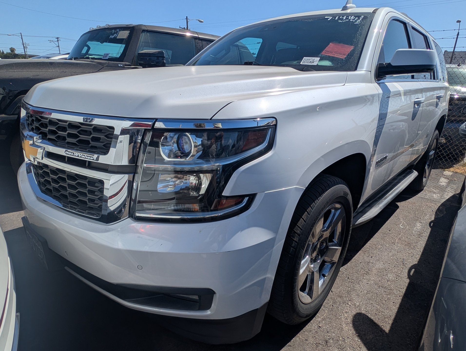 White (Iridescent Pearl Tricoat) 2016 Chevrolet Tahoe SUV / Crossover 4X2 6-Speed Automatic Overdrive