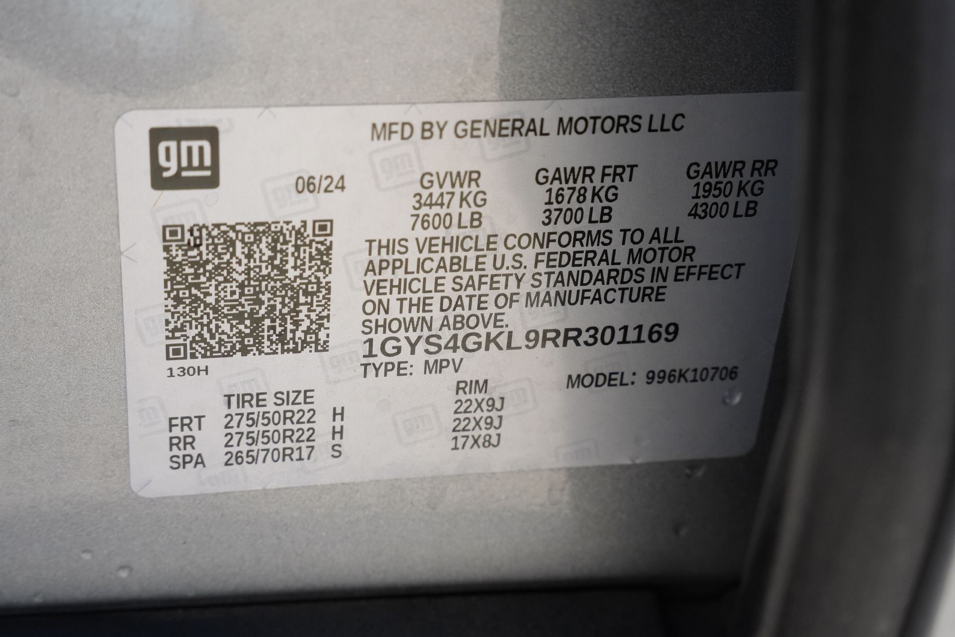 2024 Cadillac Escalade Sport Platinum Silver at Central Houston Nissan