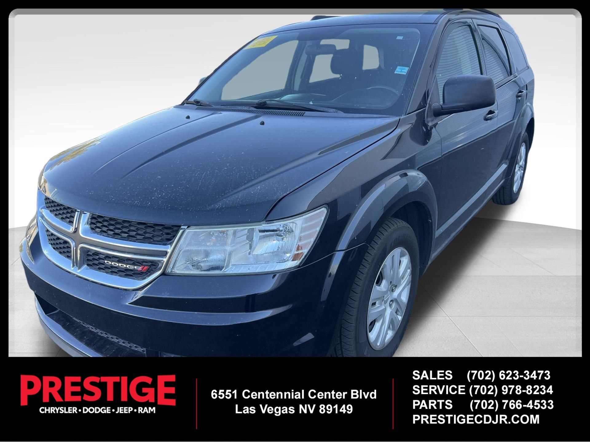 Pitch Black Clearcoat 2018 Dodge Journey SUV / Crossover Front-Wheel Drive 4-Speed Automatic