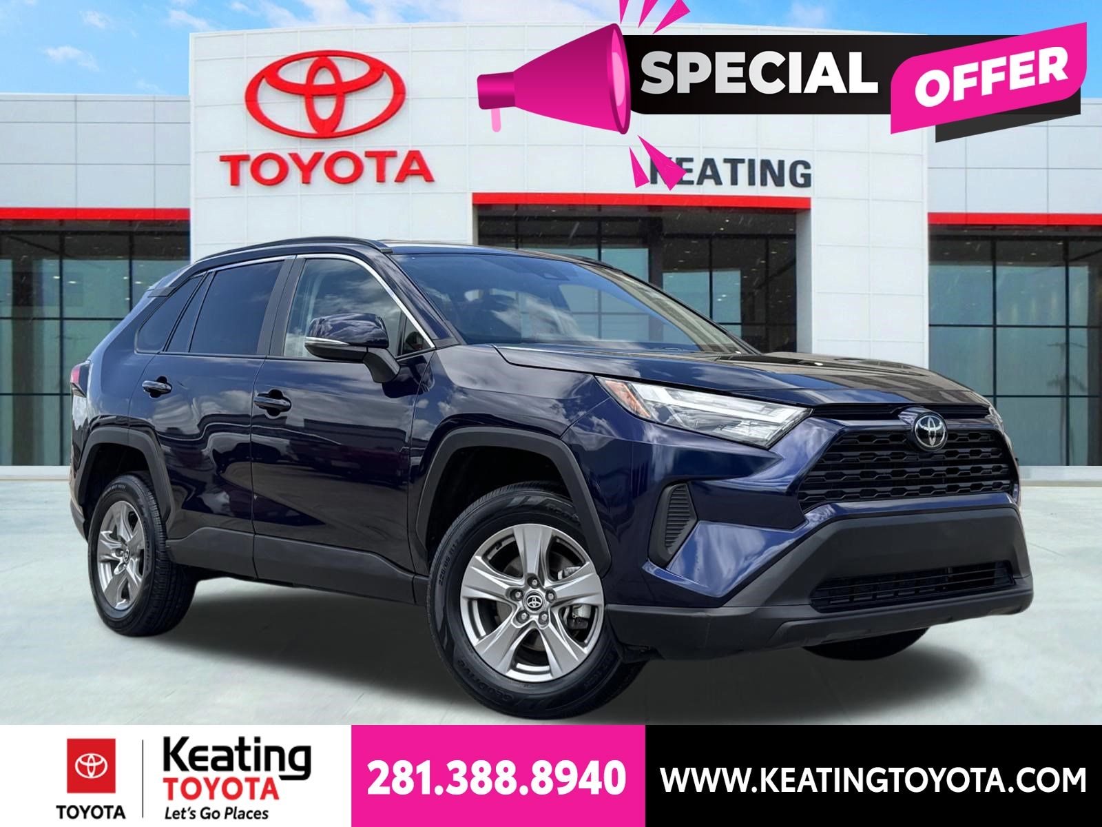Blueprint 2024 Toyota RAV4 XLE FWD SUV / Crossover Front-Wheel Drive 8-Speed Automatic