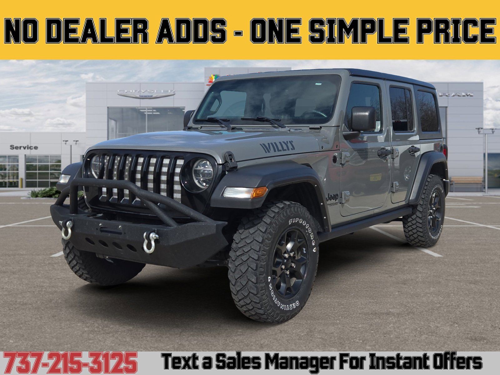 2021 Jeep Wrangler Unlimited Willys 4WD